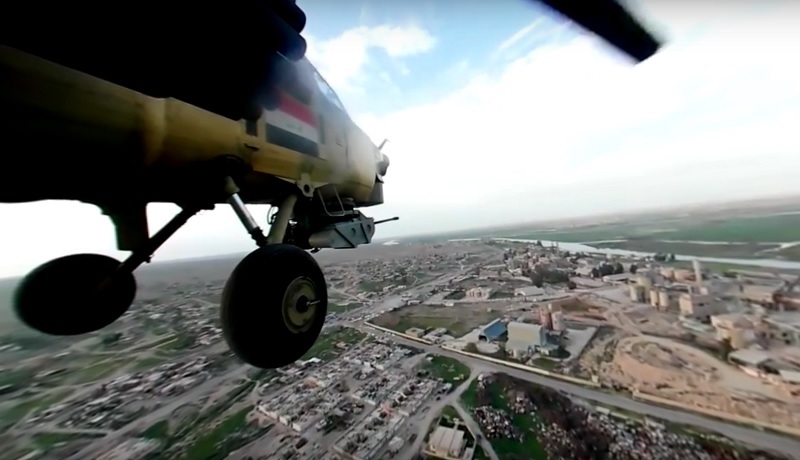 ВИДЕО 360°: Лов на џихадисте из перспективе хеликоптера